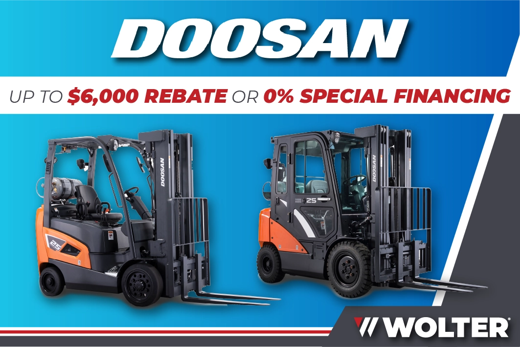 Bobcat Forklifts - Up to $6,000 Rebate or 3.99% Special Financing