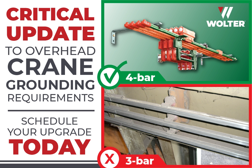 Critical Update Overhead Crane Grounding