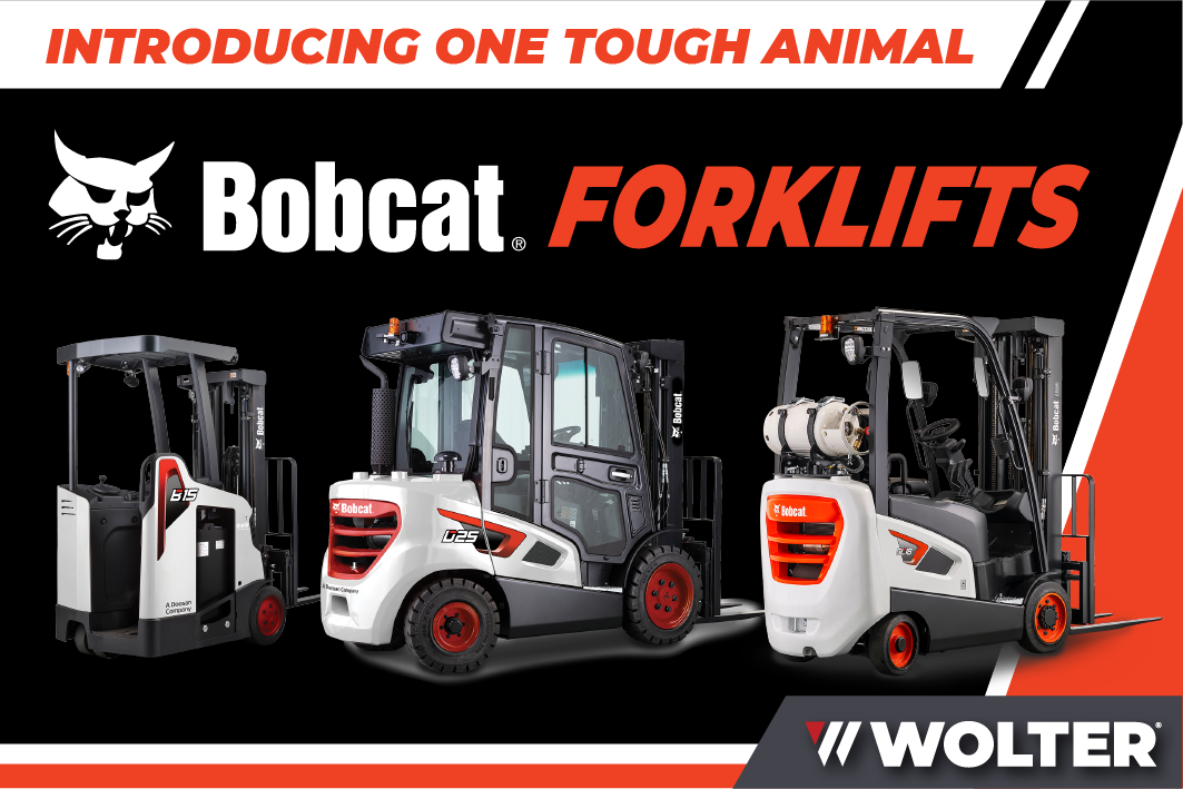 Wolter, Inc. Introduces a New Era of Material Handling with Bobcat Forklifts