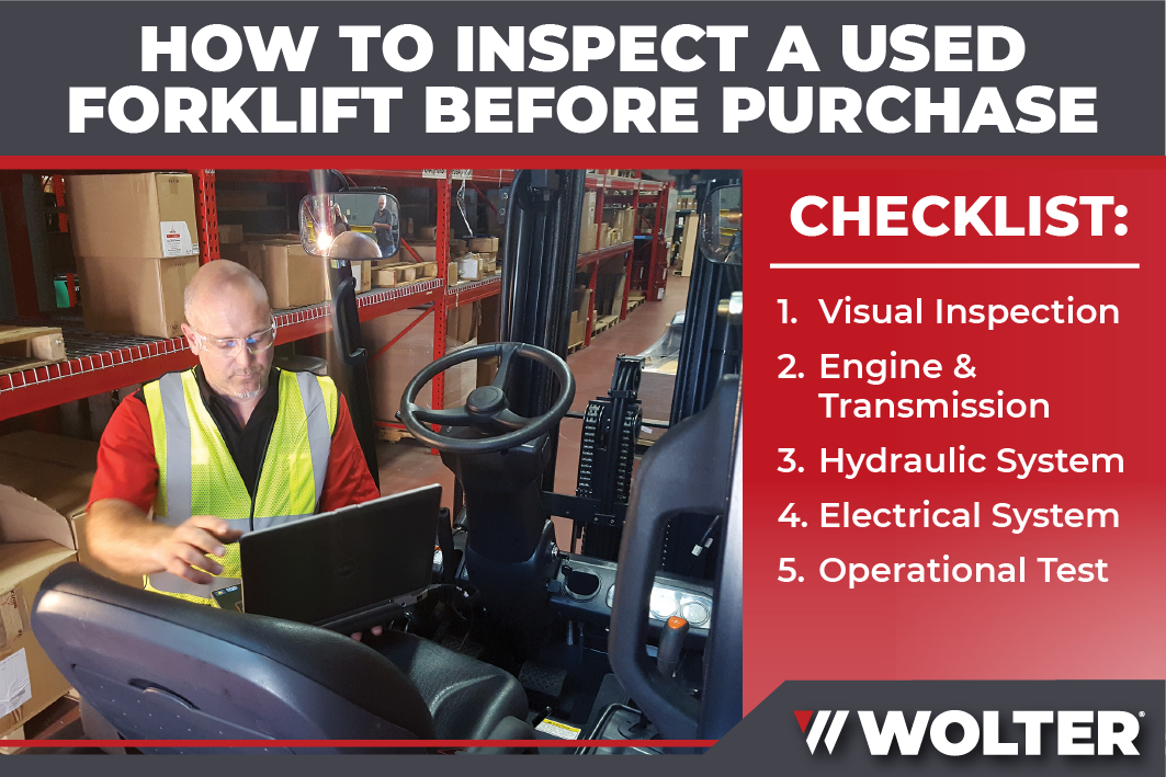 How to Inspect a Used Forklift Before Purchase