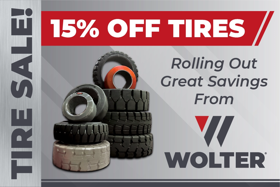 10% Off Forklift Tires